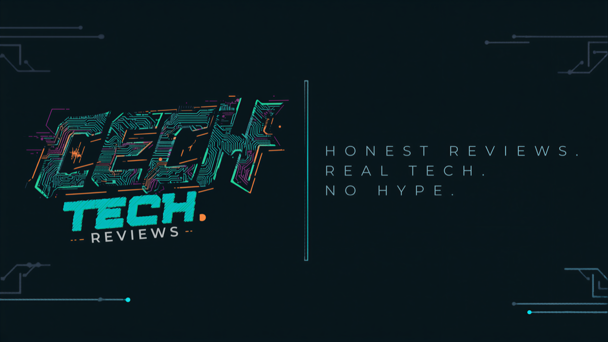 Cech Tech Reviews - Honest Reviews. Real Tech. No Hype.