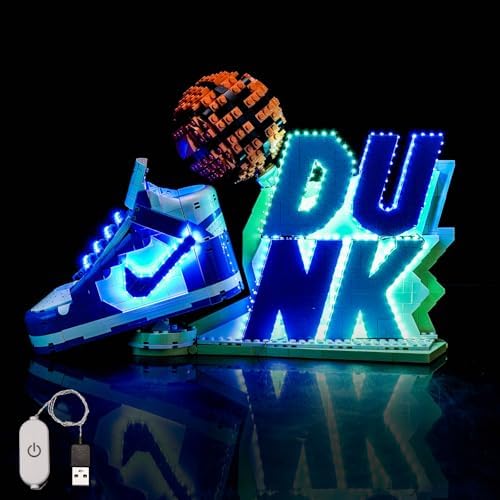 LED Light Kit Compatible with Lego Nike Dunk: Does This Third Party Kit Make the BrickHeadz Pop? product image