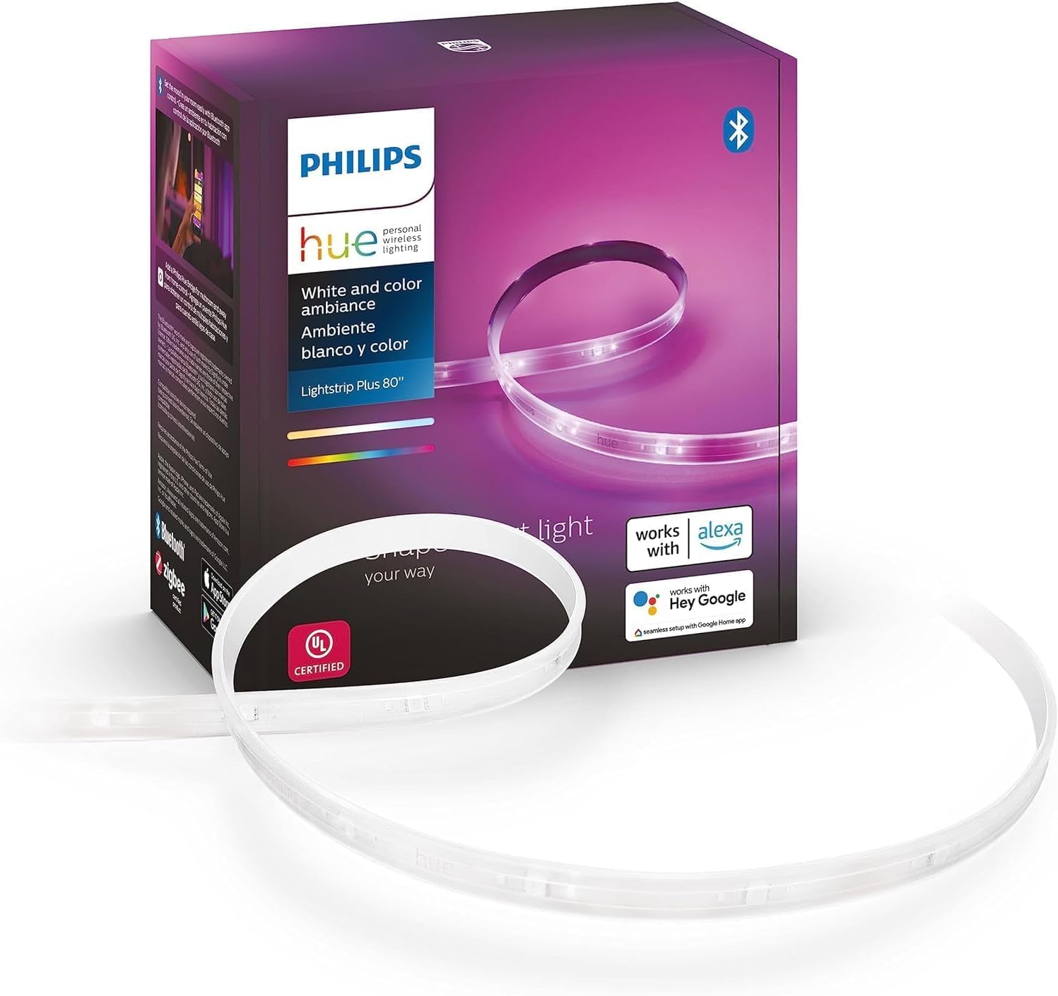 Philips Hue Lightstrip Plus 2m Review: Premium Price, Premium Experience product image